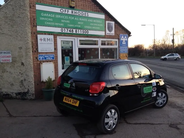 Another of the Off Rhodes courtesy cars