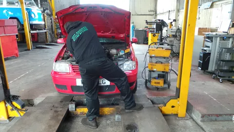 MOT inspection in progress